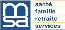 Logo MSA Santé Famille Retraite Services