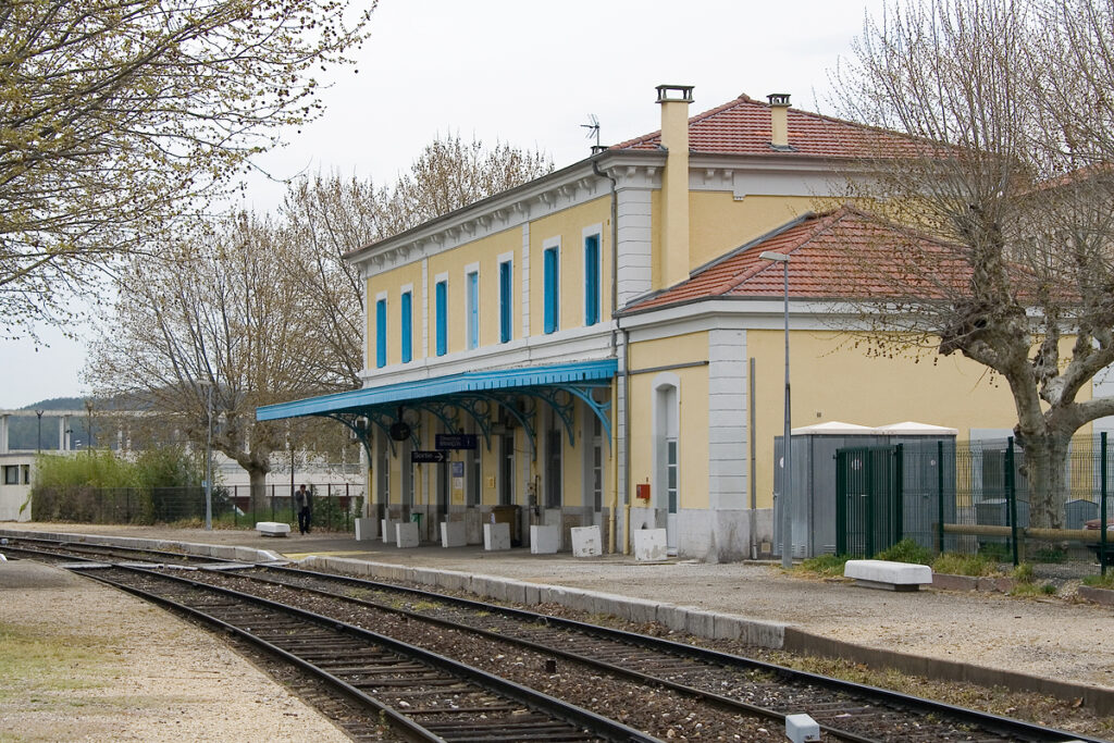 La gare de Crest