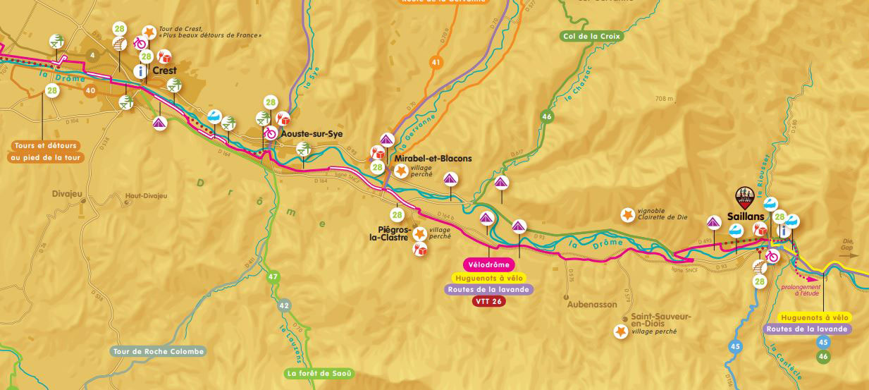 Carte de la Vélodrôme